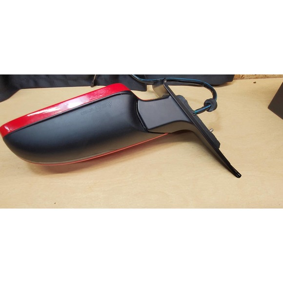 2010-2014 AUDI A5 2.0T Prestige Convertible Mirror DRIVER Side Left LH Side RED - Picture 5 of 10